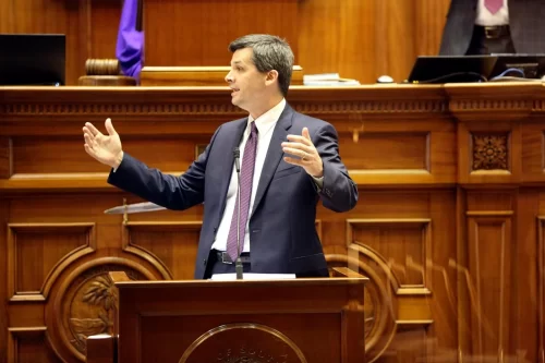 Senator Shane Massey debates Education Savings Accounts in the SC Senate