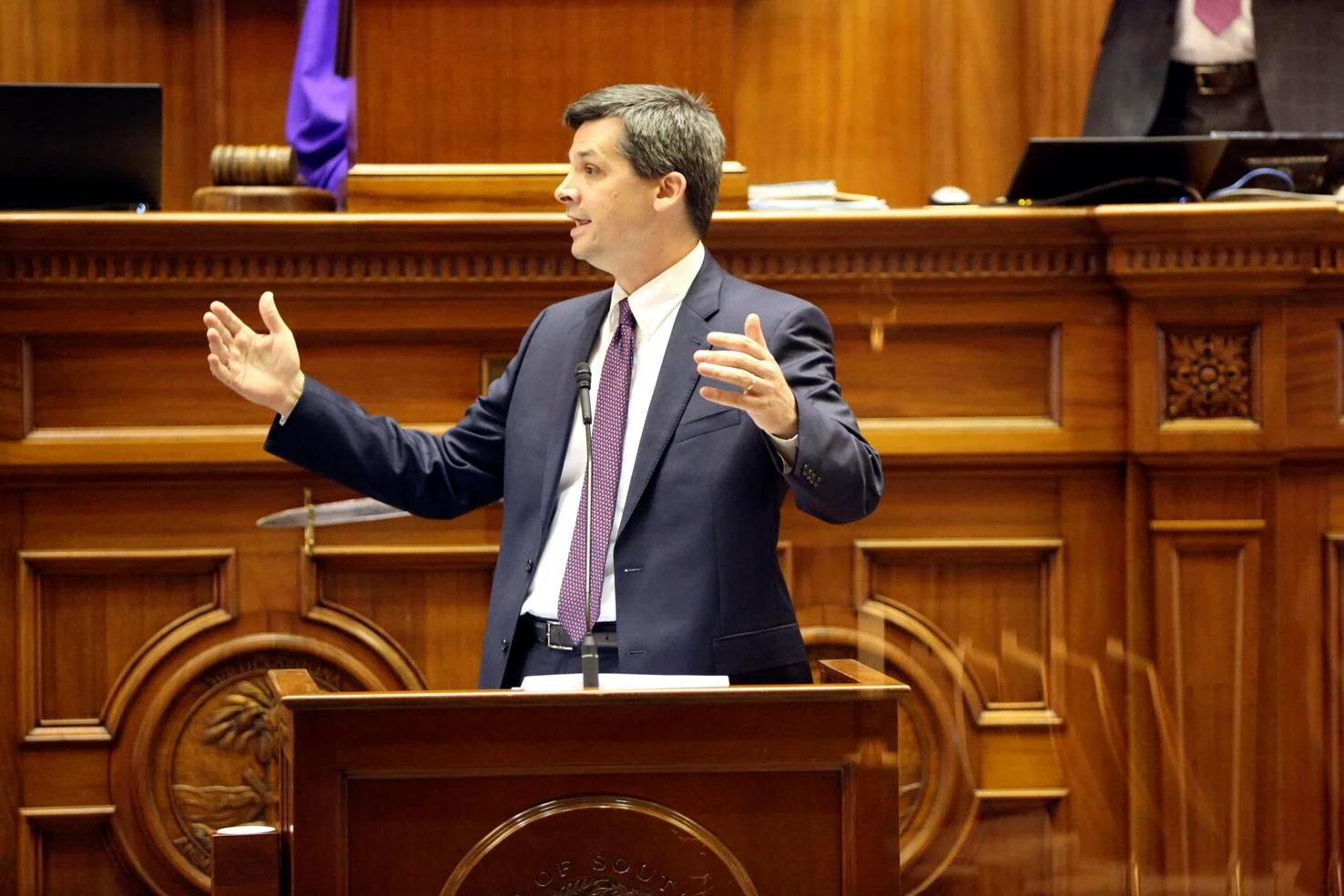 Senator Shane Massey debates Education Savings Accounts in the SC Senate